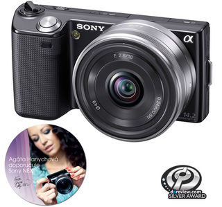 Sony NEX-5 černý + 18-55 mm + 16 mm
