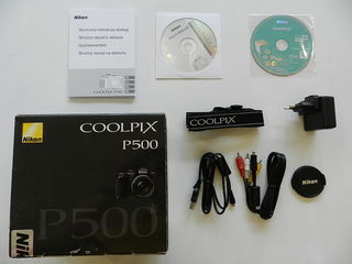 Nikon Coolpix P500 + 8GB karta + brašna Sysc.90!