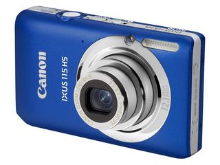 Canon IXUS 115 HS modrý + 4GB karta + pouzdro DF11 zdarma!
