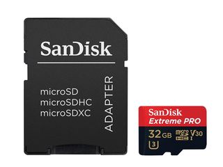 SanDisk Micro SDHC 32GB Extreme Pro 100 MB/s A1 Class 10 UHS-I V30+ Adaptér