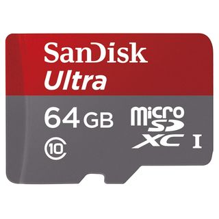 SanDisk Micro SDXC 64GB ULTRA 80 MB/s Class 10 UHS-I + Adaptér