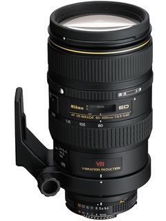 Nikon 80-400mm f/4,5-5,6 D VR ZOOM-NIKKOR s HB-24 / CL-M1