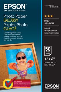 Epson Photo Paper Glossy 10x15cm, 50 listů