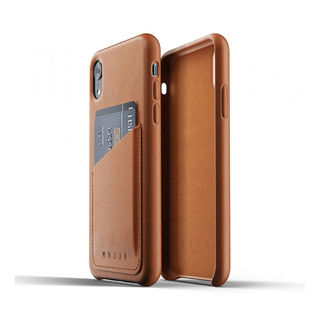 Mujjo kožené peněženkové pouzdro pro iPhone XR