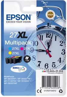 Epson Multipack T27154012 27 XL DURABrite - 3 barvy