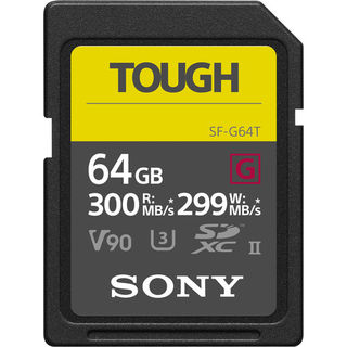 Sony SDXC Tough SF-G 64GB V90 U3 UHS-II