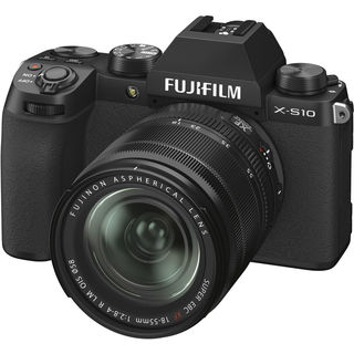 Fujifilm X-S10 + 18-55 mm + 55-200 mm černý