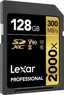 Lexar SDXC 128GB 2000x Professional Class 10 UHS-II U3 (V90)