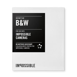 Impossible film B/W pro Impossible Cameras