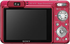 Sony DSC-W170 červený