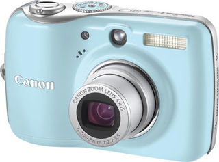 Canon PowerShot E1 modrý