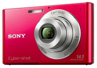 Sony CyberShot DSC-W330 červený