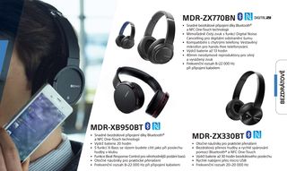 Sony sluchátka MDR-ZX770BN