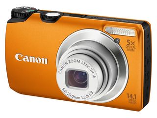 Canon PowerShot A3200 IS oranžový