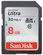 SanDisk SDHC 8GB Class 10 30Mb/s