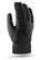 Mujjo dvouvrstvé dotykové rukavice, velikost XL černé