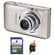 Canon IXUS 115 HS stříbrný + 4GB karta + pouzdro DF11 zdarma!