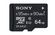 Sony Micro SDXC 64GB Class 10 UHS-I U3 PROFESSIONAL