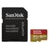 SanDisk Micro SDXC 64GB Extreme 100MB/s A1 Class 10 UHS-I U3 V30 pro akční kamery