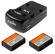 Jupio Kit 2x LP-E10 + USB Single Charger pro Canon
