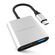 HyperDrive 3v1 USB-C Hub (4K HDMI) stříbrný - Zánovní!