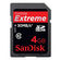 SanDisk 4 GB SDHC EXTREME 30 MB/s