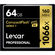 Lexar CF 64GB 1066x Professional UDMA7 160 MB/s (VPG-65)