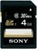 Sony SDHC 4GB Class 10 UHS-I