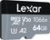 Lexar microSDXC 64GB 1066x Professional Class 10 UHS-I U3 A2 (V30)