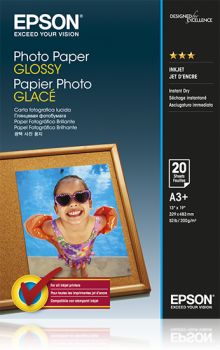 Epson Photo Paper Glossy A3+, 20 listů