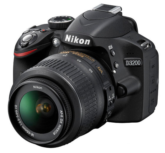 Nikon D3200 + 18-55 mm VR II + 55-200 VR černý