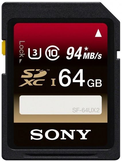 Sony SDXC 64GB Class 10 UHS-I Expert 94Mb/s