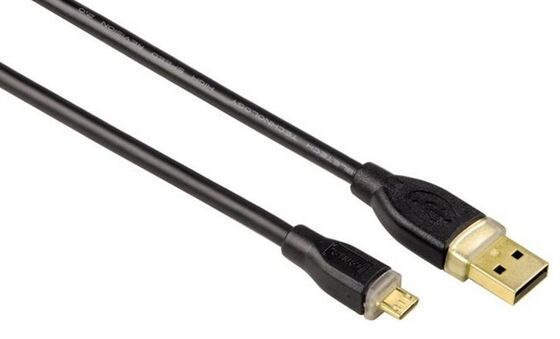 Hama USB 2.0 kabel USB A na USB micro B - 0,75m