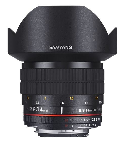 Samyang 14 mm f/2,8 pro Nikon AE