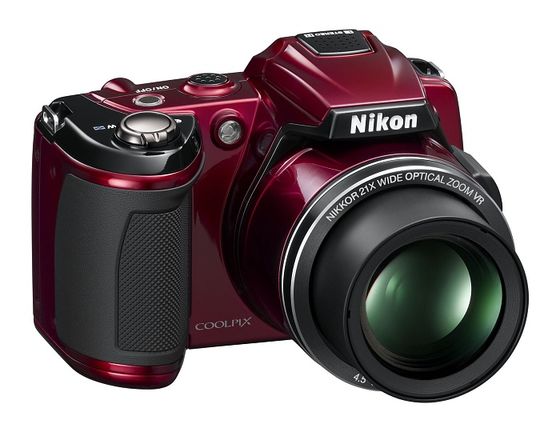 Nikon Coolpix L120 červený