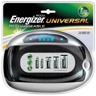 Energizer univerzální nabíječka s LCD