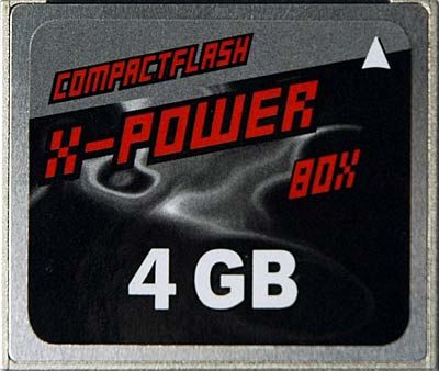 X-Power 4 GB CF II
