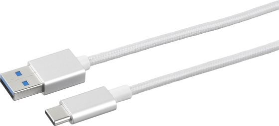 eStuff kabel propojovací USB-A na USB-C (USB 3.0) 1m