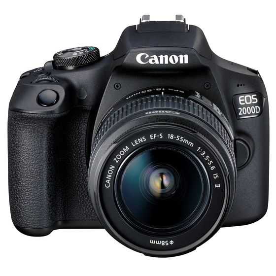 Canon EOS 2000D + 18-55 mm IS II - Zánovní!