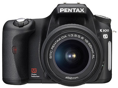 Pentax K100D + 18-55 mm + 50-200 mm