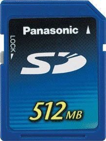 Panasonic 512 MB SD