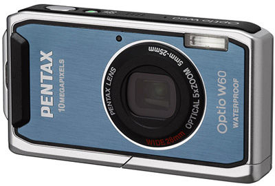 Pentax Optio W60 modrý