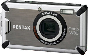 Pentax Optio W80 šedý