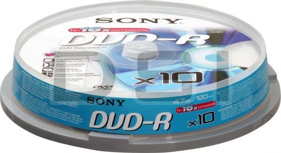 Sony DVD-R 4,7GB 10ks