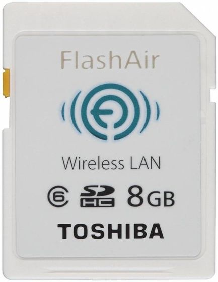 Toshiba SDHC 8GB FlashAir Wireless