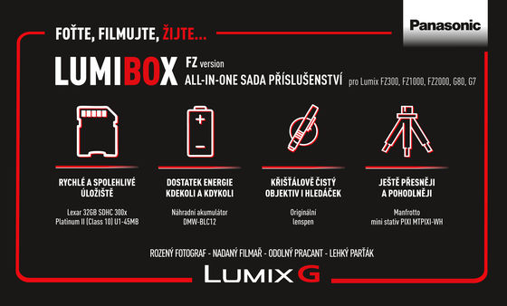 Panasonic LumiBox sada příslušenství pro fotoaparáty FZ