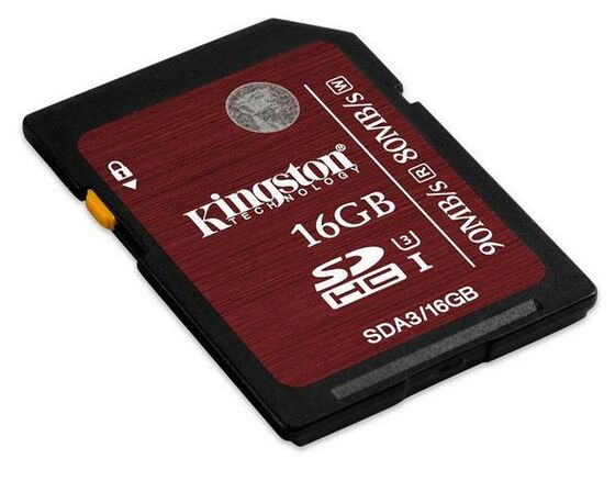 Kingston SDHC 16GB UHS-I Speed Class 3 