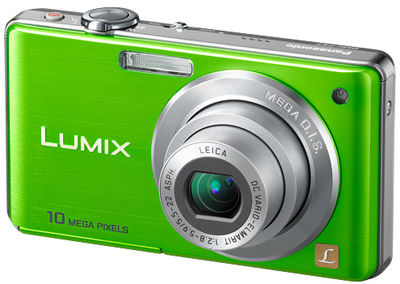 Panasonic Lumix DMC-FS7 zelený