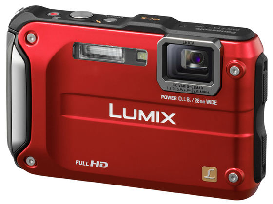 Panasonic Lumix DMC-FT3 červený
