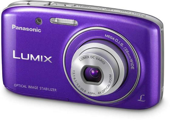 Panasonic Lumix DMC-S2 fialový